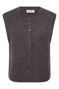 Almine Thora Knit Vest | Subterranean | Vest fra Mos Mosh – nedsat
