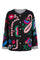 Dua Embroidered Jacket | Black