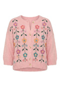 Enid Floral Cardigan | Pink – nedsat