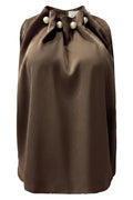 Pip Pearl Top | Brown – nedsat