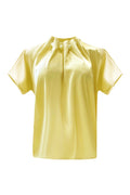 Pip Ss Pearl Blouse | Yellow | Bluse fra Liberté – nedsat