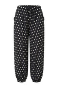 Flowy Polka dot pants | Black | Bukser fra Atelier C – nedsat
