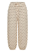 Flowy Polka dot pants | Ecru | Bukser fra Atelier C – nedsat