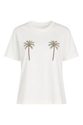 Palm Tee | Hvid | T-shirt fra Avery – nedsat