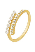 Pearl Whisper Ring | Forgyldt | Ring fra Birdsong