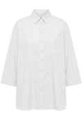 Polly Cotton Shirt | White | Skjorte fra Atelier C – nedsat