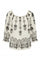 Chic Top | White/Black | Top fra Atelier C