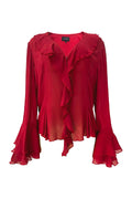 Siffi Ls Blouse | Raspberry