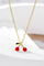 Saki Cherry Halskette | Vergoldet | Halskette von Coi