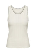 Pointelle Top | White | Top fra Atelier C – nedsat
