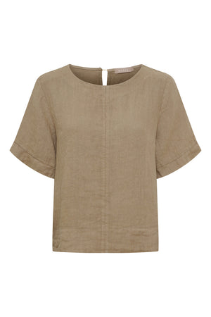 Ceyla Linen Top | Coloniale