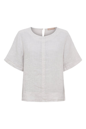 Ceyla Linen Top | Sabbia