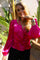 Tiki Ls Twist Blouse | Pink | Bluse fra Liberte