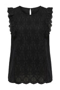 Fienile Lily flower top | Black