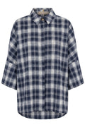 Santorini Shirt 268986 | Blue | Marta du Chateau – nedsat