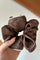 French Retro Scrunchie | Brun | Hårelastik fra By Timm