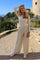 Vera Wide Pant | Cashew Creme | Bukser fra Liberté