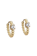 Violet Earrings | Gold | Øreringe fra Birdsong