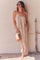 Sasmé Strap Dress | Beige | Kjole fra Atelier C