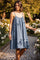 Casale short strap dress | Jeans