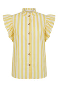 Emmy Stripe Top | Yellow Stripe – nedsat