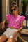 Emmy Stripe Top | Pink Stripe