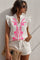 Calla Shirt W. Ruffles | White