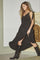 Perin Lace Strap Dress 36487 | Black | Kjole fra Co'couture