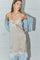 Idun Lace Strap Dress 46105 | Bisquit | Kjole fra Co'couture