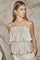 Cher Top 45190 | Silver | Top fra Co'couture