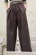 Zella Pleat Pant 41041 | Dunkelbraun | Hosen von Co'couture