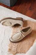 Derby Loafers | Beige | Loafers fra Lazy Bear – nedsat
