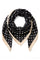 Dottie Square Scarf | Black | Tørklæde fra Lazy Bear