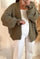Ruffle Knit | Olive | Strik fra Avery
