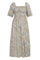 Gro Dress | Green Multi Flower | Kjole fra Liberté