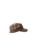 Glenna Wool Cap 8068 | Wine | Black Colour