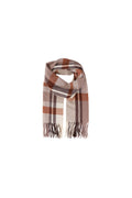 Siri Winter Scarf 208468 | Burnt Orange | Black Colour