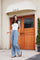 Tie Wide leg jeans  | Lyseblå | Jeans fra Avery