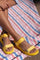 Line Fruit WL717 | Lemon | Sandals fra Woden