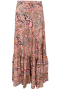 Luna Maxi Frill Skirt | Imperial Rose – nedsat