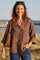 Lydia Blouse 3024 | Brown | Prepair