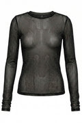 Mesh Blouse Glitter | Black Sparkle – nedsat
