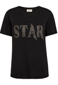 Star Tee 203703 | Black | T-Shirt fra Freequent – nedsat