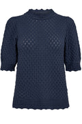 Gina Pullover 204511 | Vintage Indigo | Strik fra Freequent – nedsat