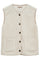 Teddy Waistcoat | Moonbeam | Vest fra Freequent