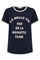 Fenjal Tee 207658 | Navy Blazer W. Star Off-White | T-Shirt fra Freequent