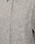 Lava Shirt 208018 | Coffee Bean W. Star Offwhite – nedsat