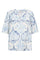 Esvespa Blouse 208177 | Chambray Blue W Star Off-White | Bluse fra Freequent
