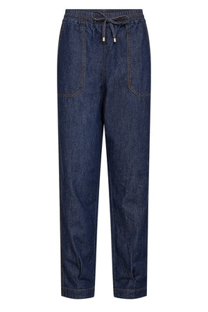 Lisea Pants 211388 | Dark Blue Denim | Bukser fra Freequent