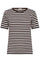 Liana Tee 211647 | Coffee Bean W. Star Off-White | T-Shirt fra Freequent